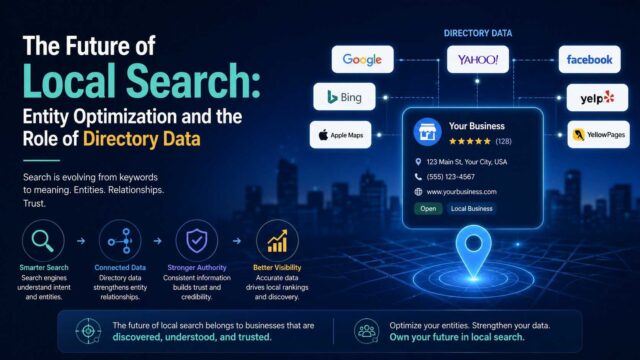 The Future of Local Search: Entity Optimization and the Role of Directory Data